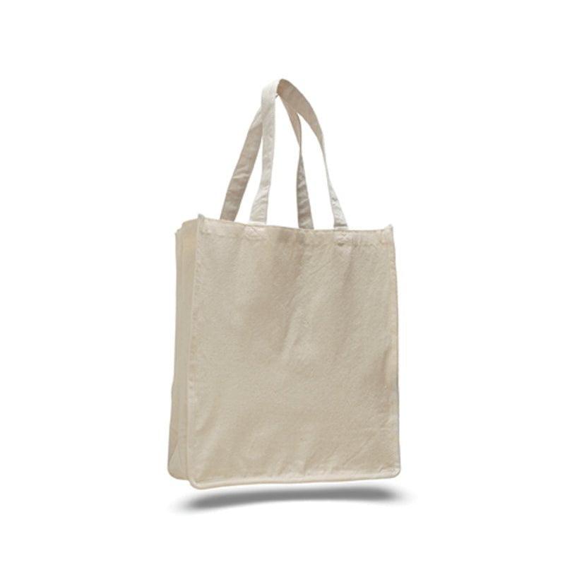 12 Pack Heavy Duty Blank Canvas Tote Bags, 100% Cotton Canvas Tote