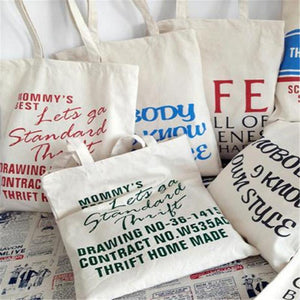 (10 Pack) Reusable Cotton Canvas Blank Plain Tote Bags Shopping Craft  Groceries