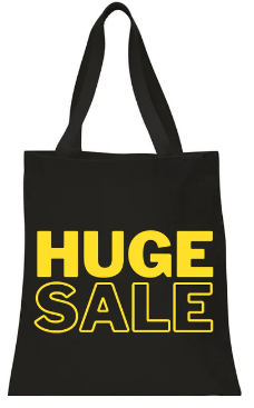 Sale 50% And Up On Canvas Tote Bags
