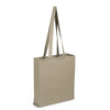 BAGANDTOTE.COM CANVAS TOTE BAG Natural 100% Cotton Sheeting Eeconomical Tote Bag with All Side Gusset