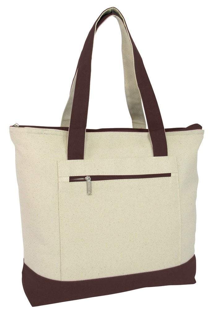 TOTE BAG WITH ZIPPER