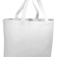 SET OF 100 JUMBO CANVAS TOTE BAG WEB HANDLES