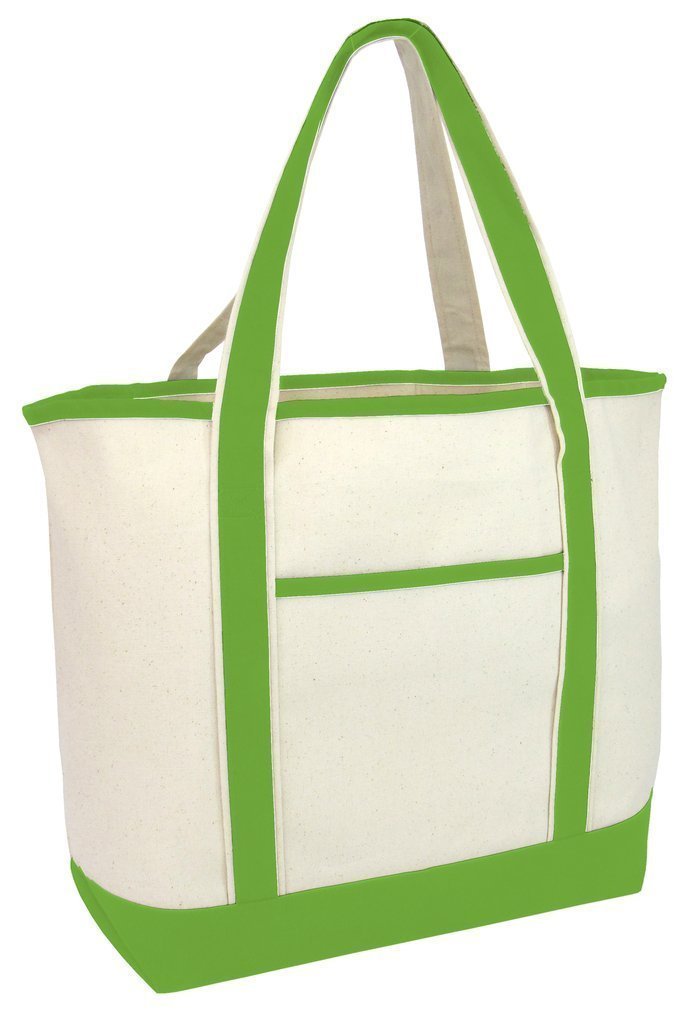 Set of 24 - Cotton Canvas Tote Bags - High Quality TOB293