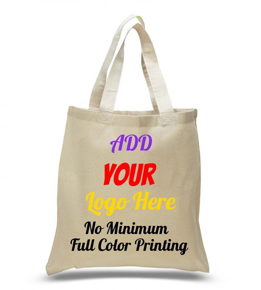 Personalized Tote Bags - Custom Tote Bags - Embroidered Tote Bags - Canvas  Tote Bags - Printed Tote Bags