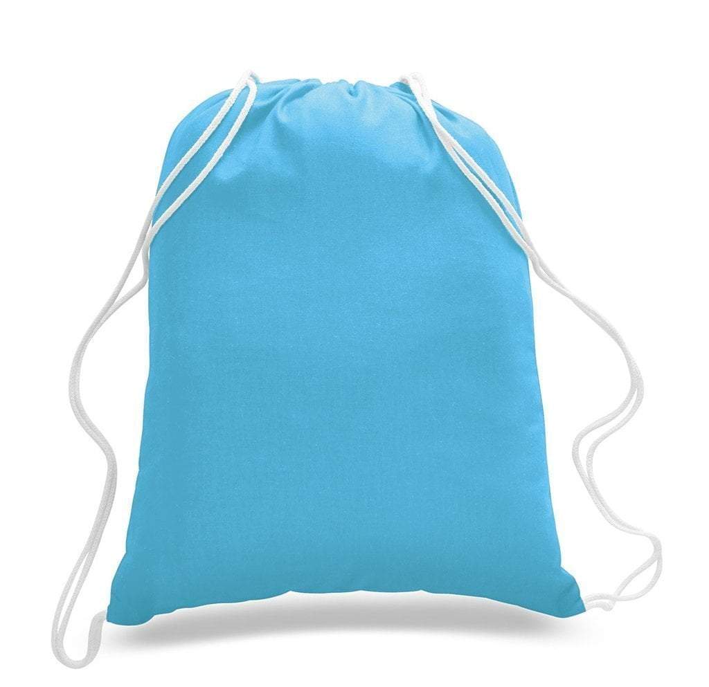 Economical Sport Cotton Drawstring Bag Cinch Packs | BAGANDTOTE.COM