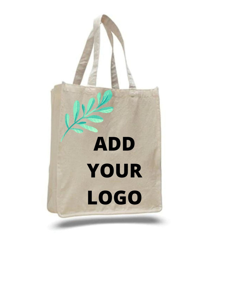 Eco Bags Canvas Shopping Tote Cotton Bag, 1 oz